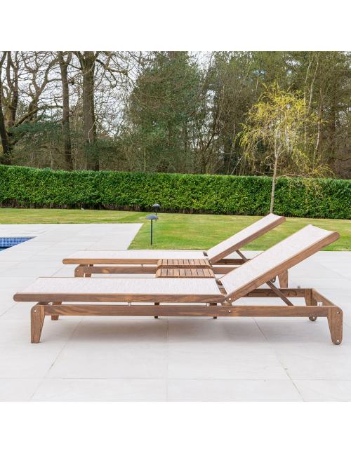 Alexander Rose Bolney Sunbed Side Table