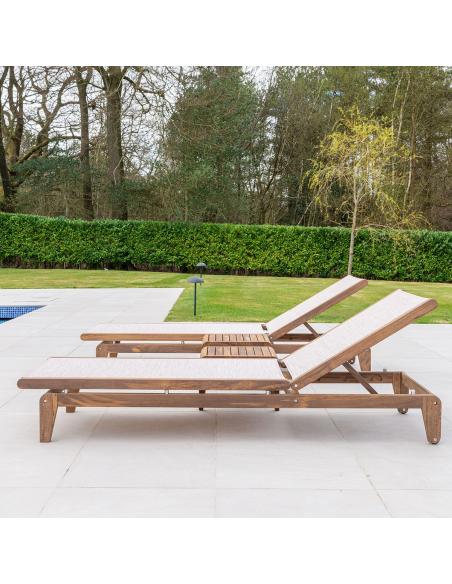 Alexander Rose Bolney Sunbed Side Table