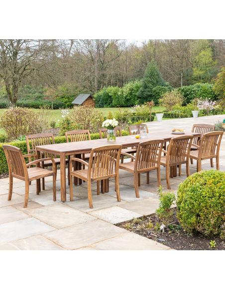 Alexander Rose Bolney 10 Seater Dining Set