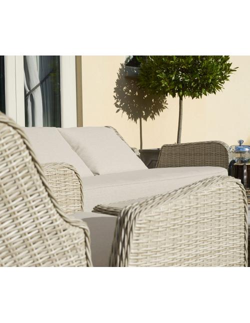 Bramblecrest Chedworth Sandstone 3 Seat Reclining Sofa Set