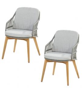 4 Seasons Outdoor Ancora dining chair x2