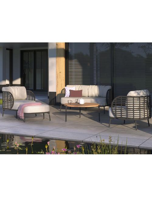 4 Seasons Outdoor Fabrice Living Chair Anthracite