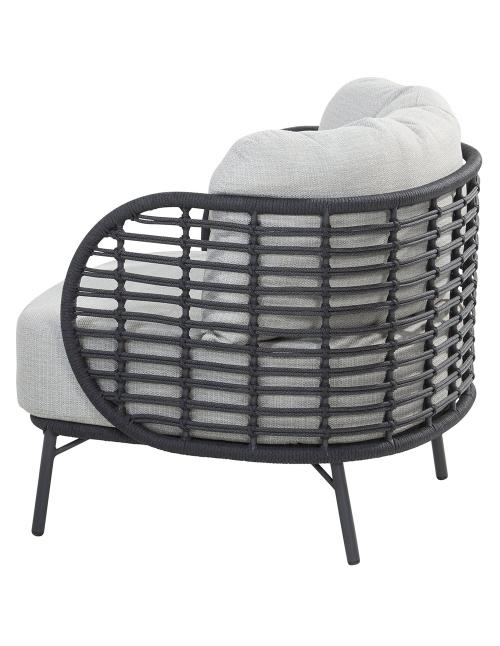 4 Seasons Outdoor Fabrice Living Chair Anthracite