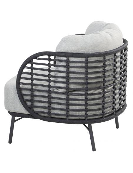 4 Seasons Outdoor Fabrice Living Chair Anthracite