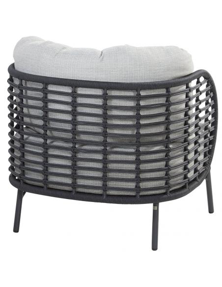 4 Seasons Outdoor Fabrice Living Chair Anthracite