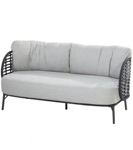 4 Seasons Outdoor Fabrice 2.5 seater living bench Anthracite