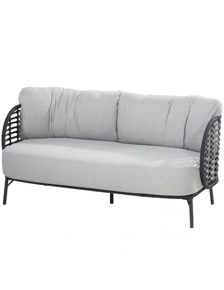 4 Seasons Outdoor Fabrice 2.5 seater living bench Anthracite
