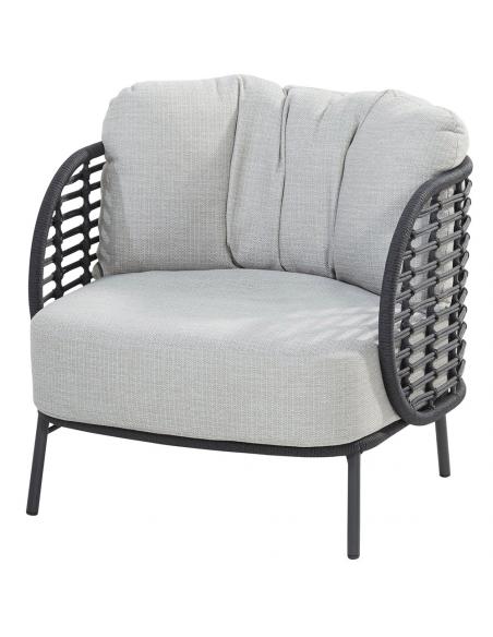 4 Seasons Outdoor Fabrice Lounge Set with Footstool and Coffee Table