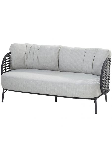 4 Seasons Outdoor Fabrice Lounge Set with Footstool and Coffee Table