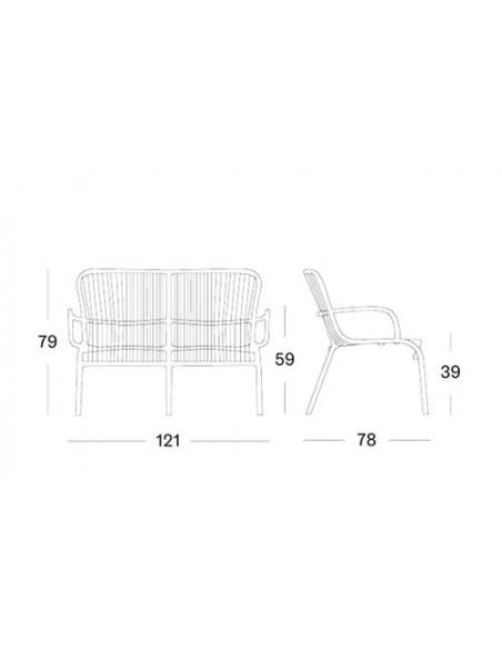Vincent Sheppard Loop Sofa Black