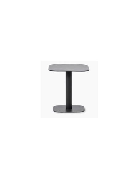 Vincent Sheppard Kodo Side Table - Fossil Grey with Alu Top