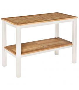 Barlow Tyrie Aura 120 Serving Table Arctic White
