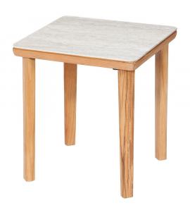 Barlow Tyrie Monterey 50 Square Side Table Frost