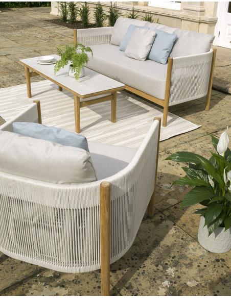Barlow Tyrie Cocoon Deep Seating Three Seater Settee