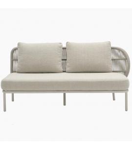 Vincent Sheppard Kodo Modular 2 Seater Left End - Dune White
