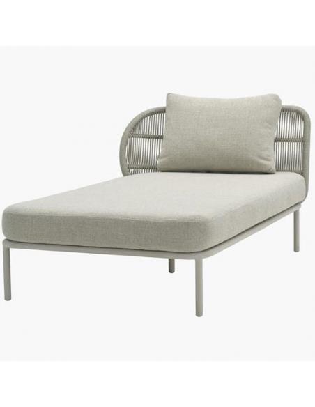 Vincent Sheppard Kodo Modular Chaise Longue Right - Dune White