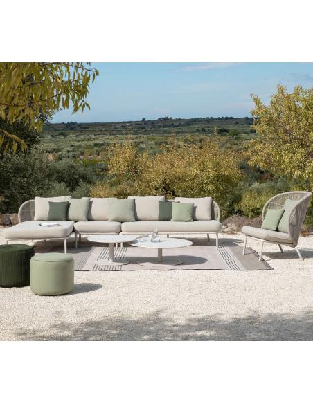 Vincent Sheppard Kodo Modular Chaise Longue Right - Dune White