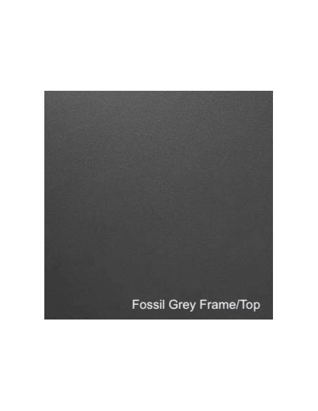Vincent Sheppard Kodo Round Coffee Table 65 DIA Fossil Grey with Aluminium Top
