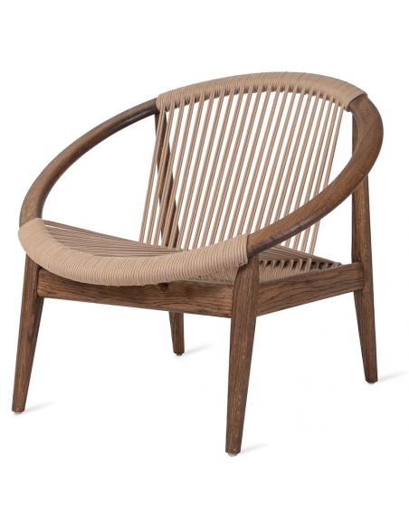 Vincent Sheppard Norma Lounge Chair Dark Oak