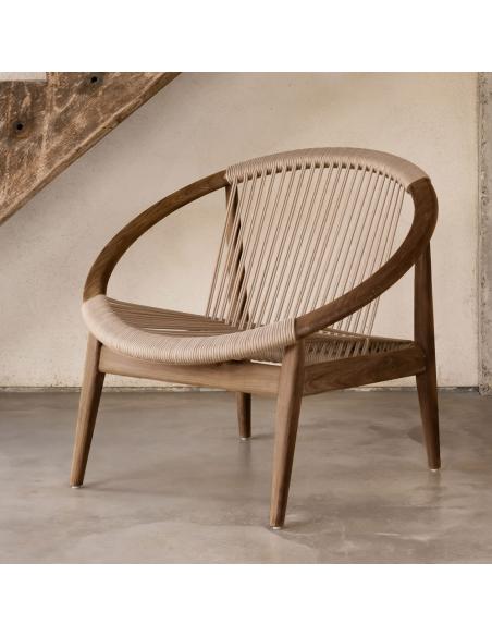 Vincent Sheppard Norma Lounge Chair Dark Oak