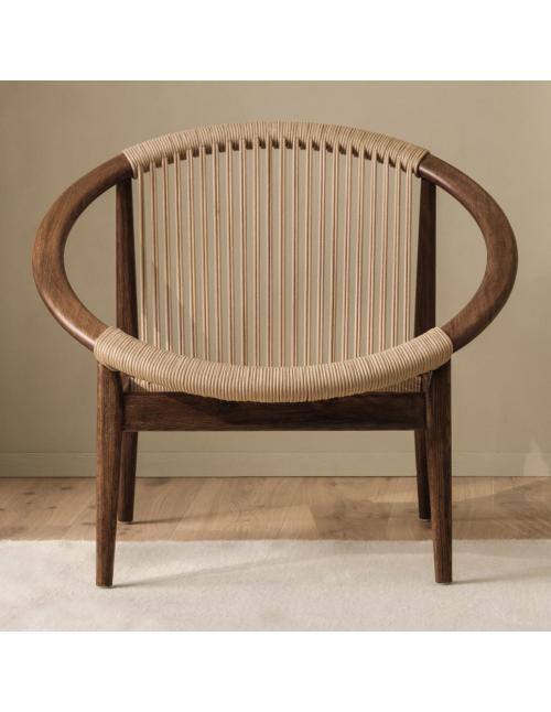 Vincent Sheppard Norma Lounge Chair Dark Oak