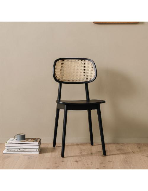 Vincent Sheppard Titus Dining Chair Black with...