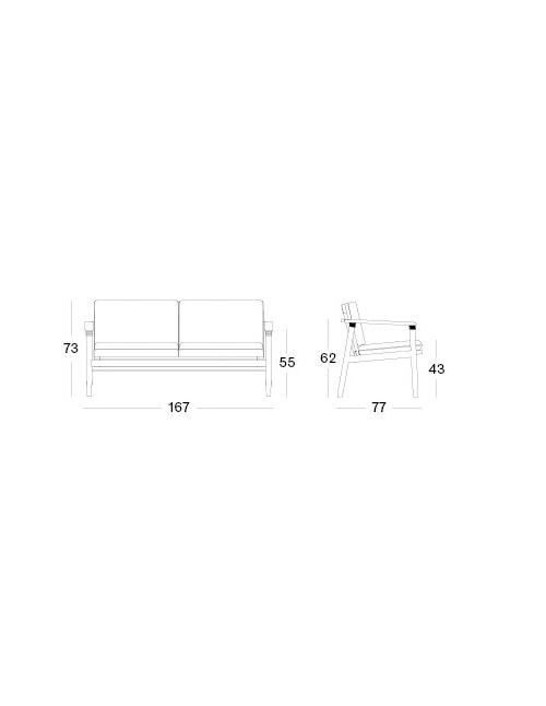 Vincent Sheppard David Lounge Sofa 2S