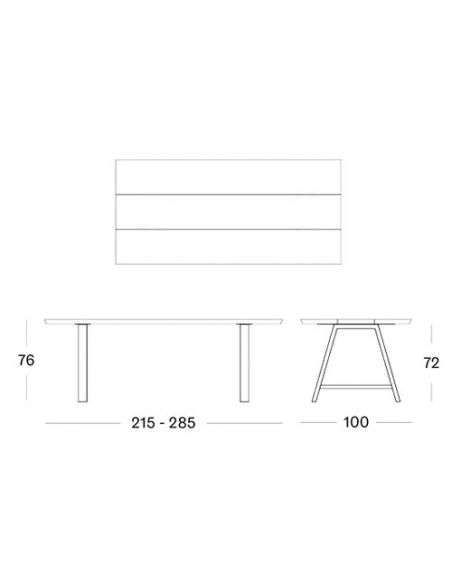 Vincent Sheppard Matteo Dining Table 285