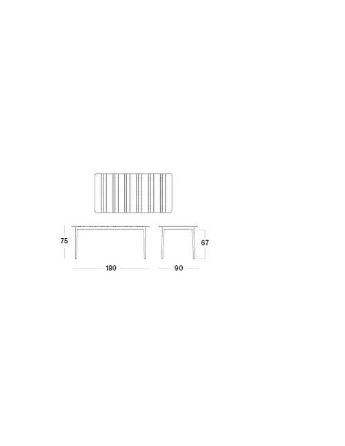 Vincent Sheppard Leo Dining Table 180 x 90