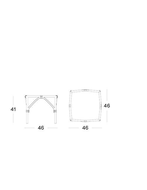 Vincent Sheppard Lucy Small Side Table inc. Glass