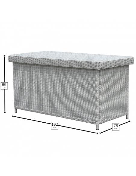 Bramblecrest Monterey Dove Grey Standard Cushion Box