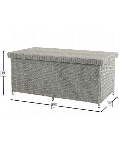 Bramblecrest Monterey Dove Grey Large Cushion Box