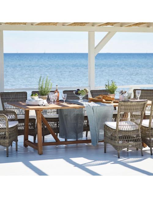 Sika Design George Rectangular Extending Teak...