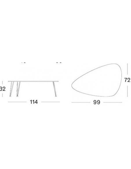 Vincent Sheppard Rozy Coffee Table - Black