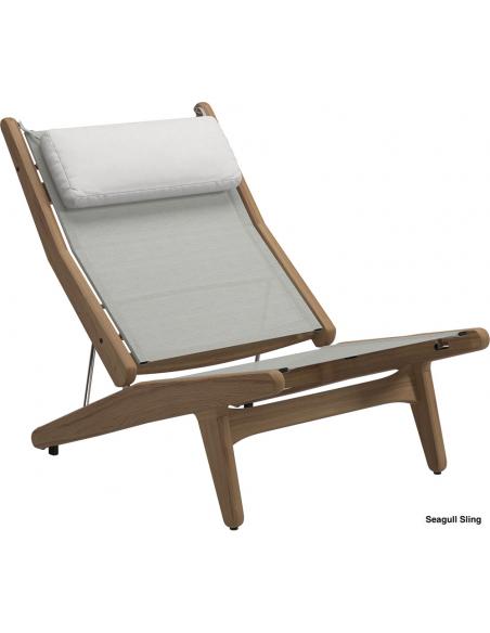 Gloster Bay Reclining Chair - Seagull
