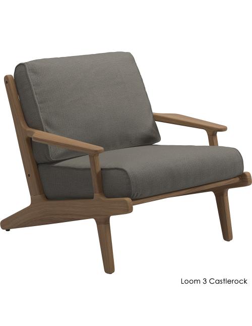 Gloster Bay Lounge Chair with Seat and Back...
