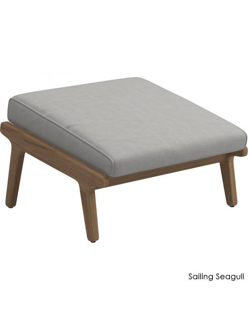 Gloster Bay Ottoman with Cushion