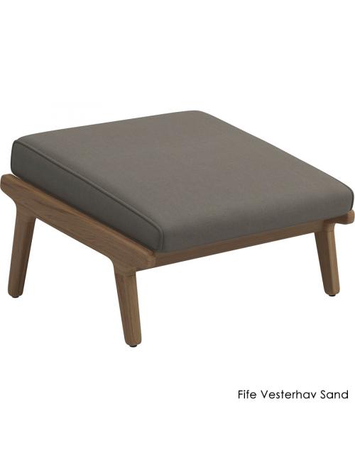 Gloster Bay Ottoman with Cushion