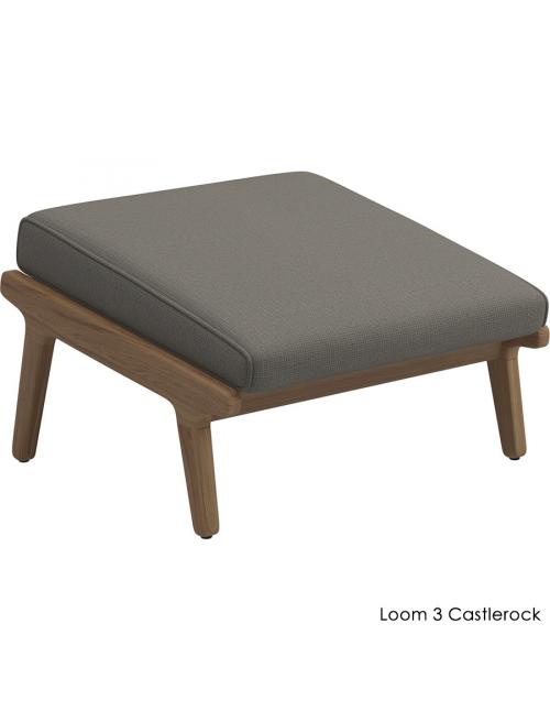 Gloster Bay Ottoman with Cushion