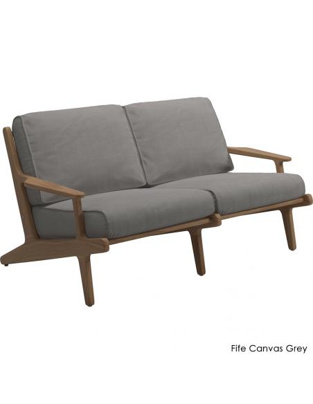 Gloster Bay 2 Seater Sofa with Seat and Back Cushions