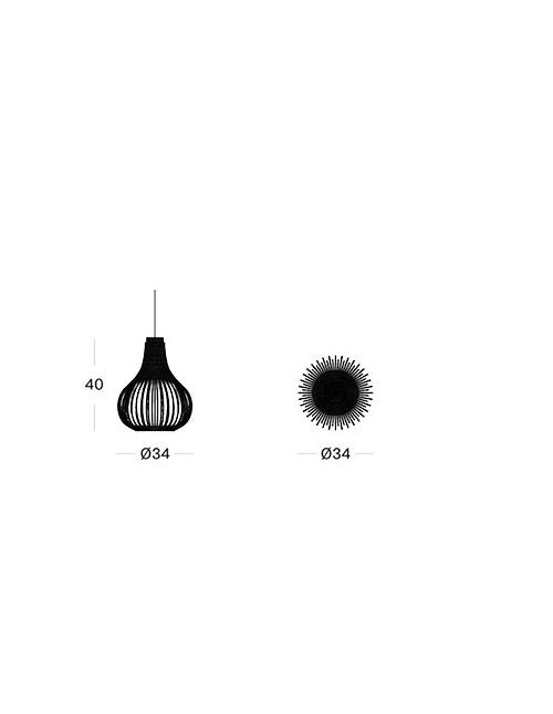 Vincent Sheppard Bulb Mini Light Pure Black