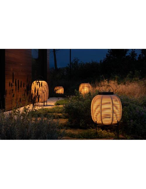Vincent Sheppard Tika Lantern Steel Base 69H Black