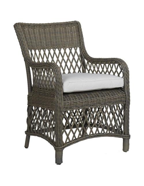 Neptune Harrington Dining Carver Armchair with Natural Cushion