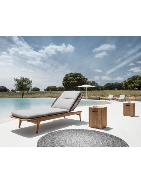 Gloster Kay Lounger – Copper Wicker