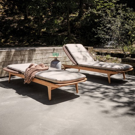 Gloster Kay Lounger – Copper Wicker