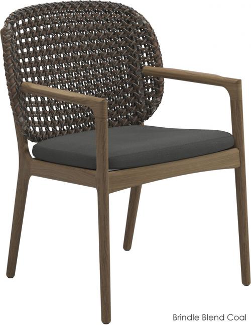 Gloster Kay Dining Chair with Arms - Brindle...