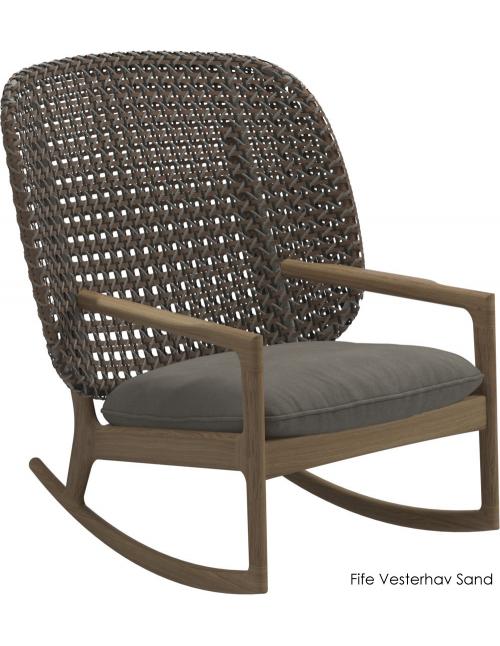 Gloster Kay High Back Rocking Chair - Brindle...