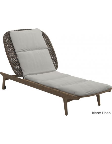 Gloster Kay Lounger – Brindle Wicker