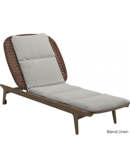 Gloster Kay Lounger – Copper Wicker