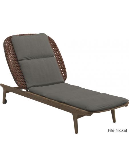 Gloster Kay Lounger – Copper Wicker